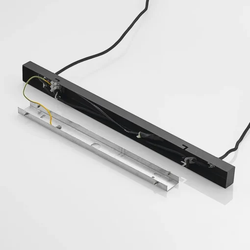 Lindby Mateno glazen hanglamp, 5-lamps, rookgrijs