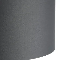 Lindby Maureka plafondlamp, 94 cm, 6-lamps, textiel