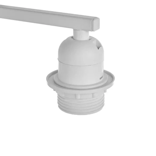 Lindby Maureka plafondlamp, 94 cm, 6-lamps, textiel