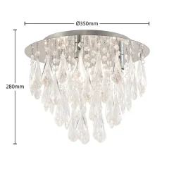 Lindby Mavinus plafondlamp, 3-lamps