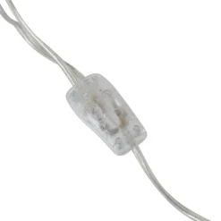 Lindby Melanie vloerlamp, grijs, stof, Ø 36 cm, 2-lamps.