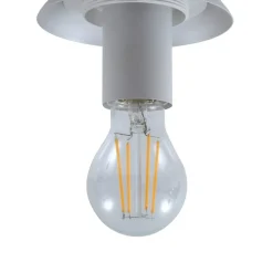 Lindby Meriala plafondlamp wit, glas Ø 25cm
