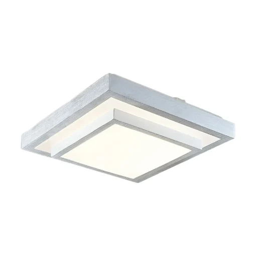Lindby Mirco LED plafondlamp, hoekig, 37,5cm