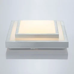 Lindby Mirco LED plafondlamp, hoekig, 37,5cm