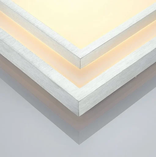Lindby Mirco LED plafondlamp, hoekig, 37,5cm