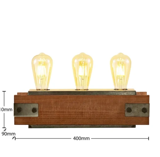 Lindby Nilaska tafellamp, 3-lamps