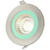 Lindby Noor LED inbouwspot RGBW, nikkel