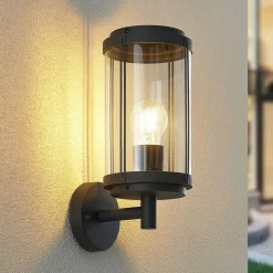 Lindby Ojali buitenwandlamp, lantaarn