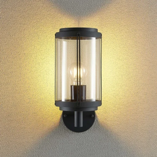 Lindby Ojali buitenwandlamp, lantaarn