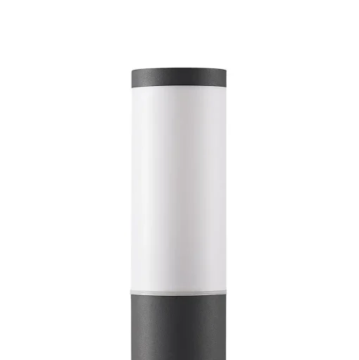 Lindby Okari aluminium sokkellamp met sensor