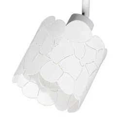 Lindby plafondlamp Aralena, wit, 4-lamps, lengte 97 cm