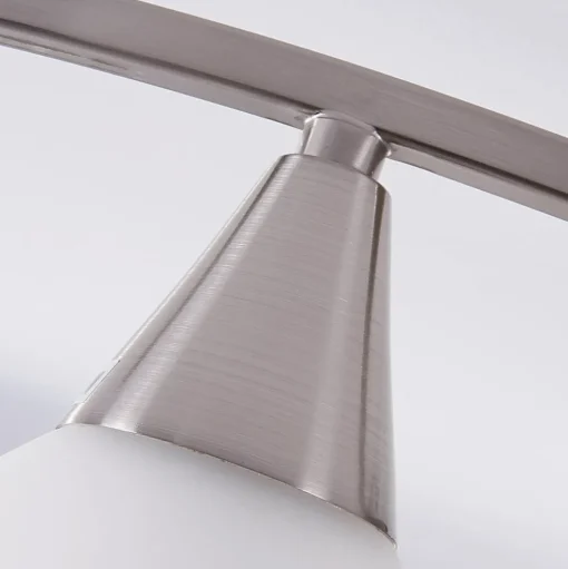 Lindby plafondlamp Della, nikkel, Ø 58 cm, 3-lamps, E14