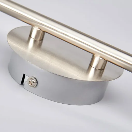 Lindby plafondlamp Elaina, 180 cm, 6-lamps, nikkel, glas, E14