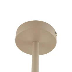 Lindby plafondlamp Marilou, zandzwart, 4-lamps, Ø 70cm