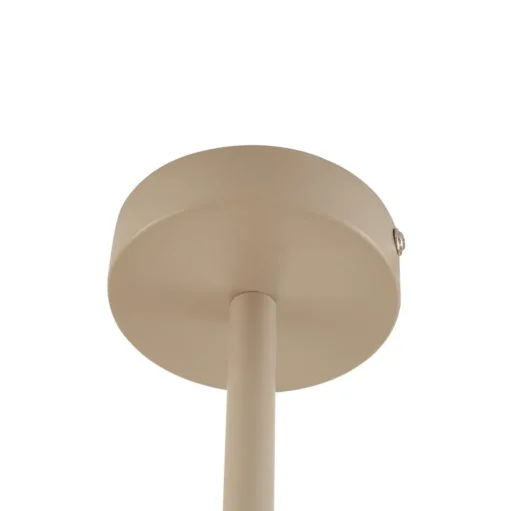 Lindby plafondlamp Marilou, zandzwart, 4-lamps, Ø 70cm