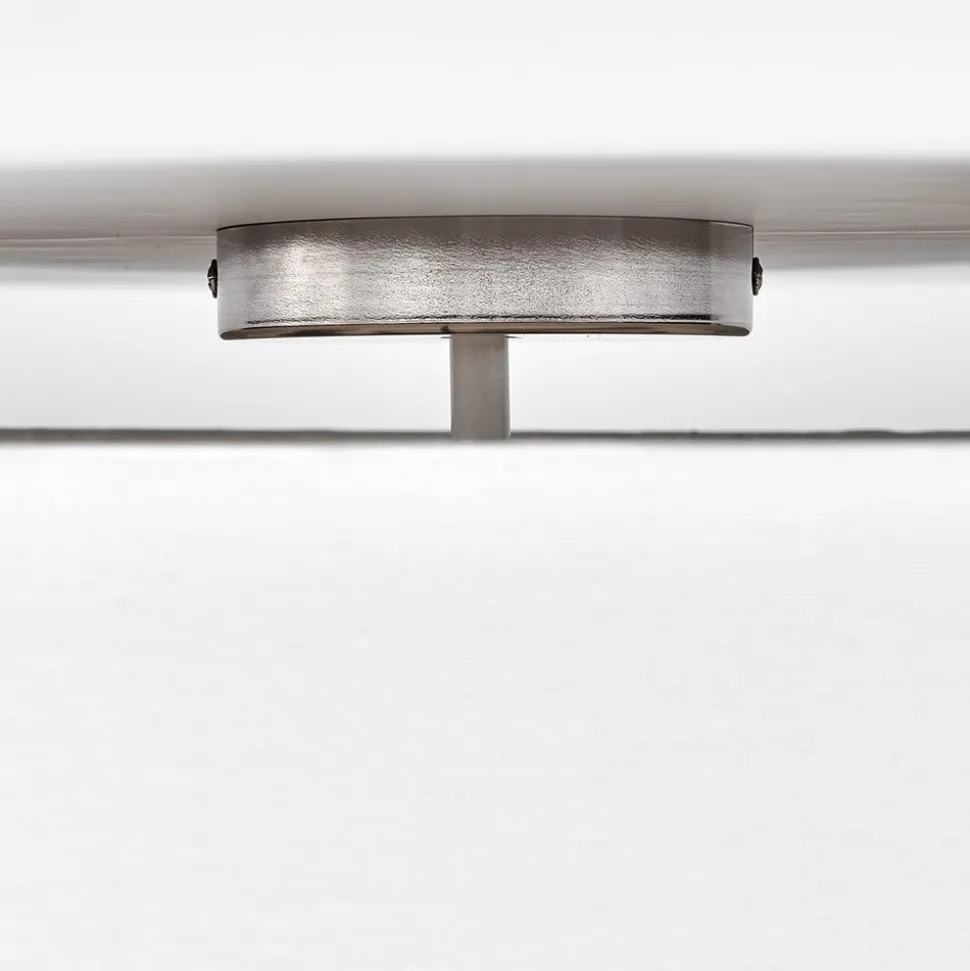 Lindby plafondlamp Sebatin, Ø 50 cm, beige, stof, E27