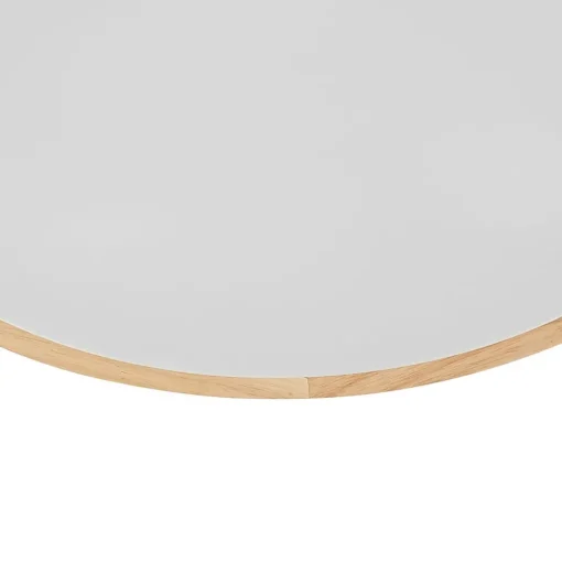 Lindby plafondlamp Tanju, Ø 40 cm, 3-lamps, eikenhout, E27