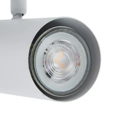 Lindby plafondspot Joffrey, 80 cm, wit, 4-lamps, GU10