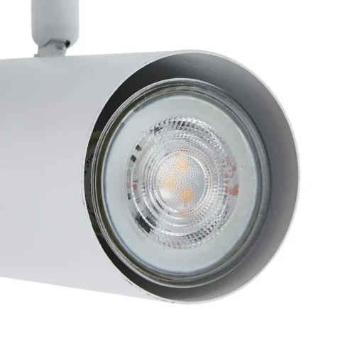 Lindby plafondspot Joffrey, 80 cm, wit, 4-lamps, GU10
