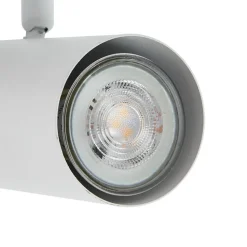 Lindby plafondspot Joffrey, 116 cm, wit, 6-lamps, GU10
