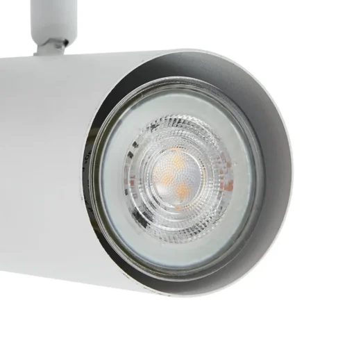 Lindby plafondspot Joffrey, 116 cm, wit, 6-lamps, GU10