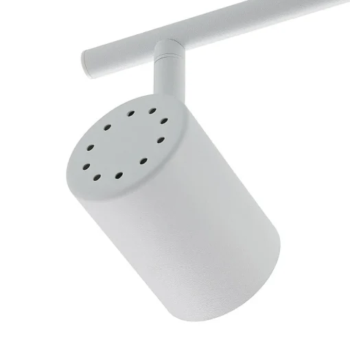 Lindby plafondspot Jorell, wit, 32 cm, 2-lamps, metaal, GU10