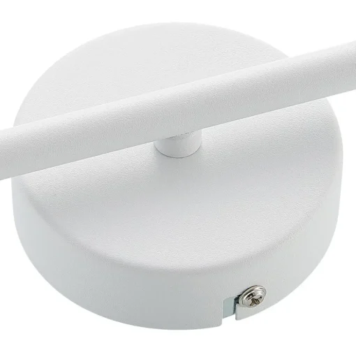Lindby plafondspot Jorell, wit, 32 cm, 2-lamps, metaal, GU10