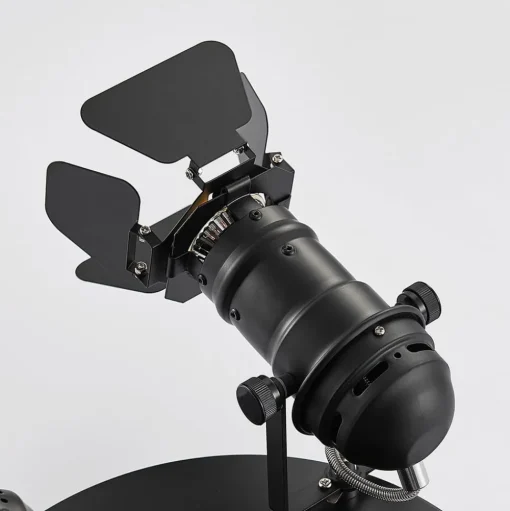 Lindby plafondspot Tilen, 3-lamps, zwart, metaal, Ø 54cm
