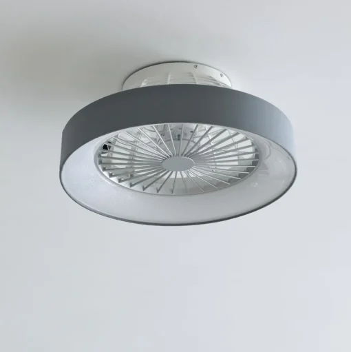 Lindby plafondventilator Mace, grijs, stil, CCT