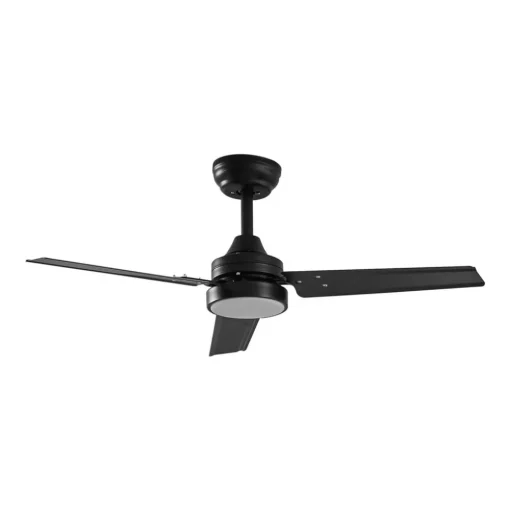 Lindby plafondventilator Aerallo, zwart, CCT, stil