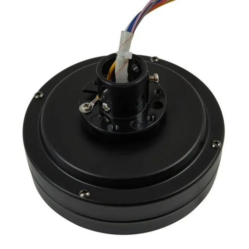 Lindby plafondventilator Aerallo, zwart, CCT, stil