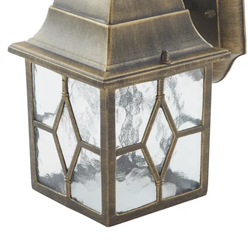 Lindby Purnima wandlamp in lantaarn-look