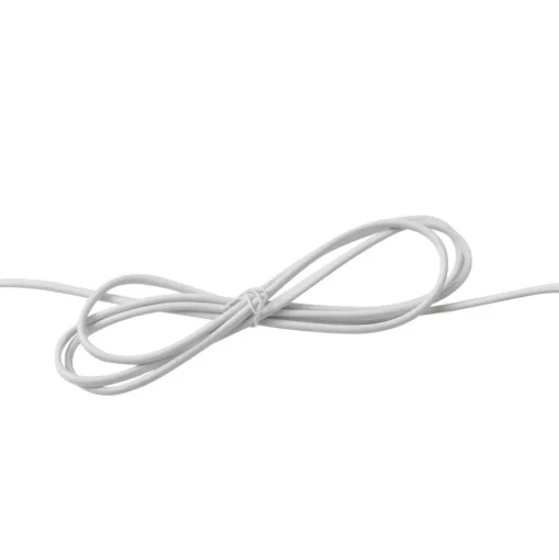 Lindby Radka tafellamp, wit, kunststof, GU10, flexibele arm