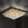 Lindby Rimedia plafondlamp, goud, 55 cm