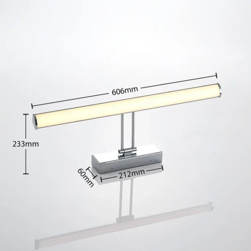 Lindby Sanya LED spiegellamp, 60 cm