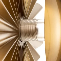 Lindby Senmia wandlamp in goud, 5-lamps