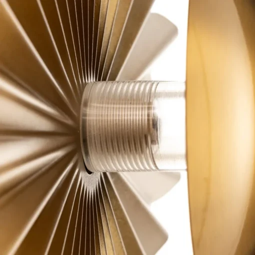 Lindby Senmia wandlamp in goud, 5-lamps