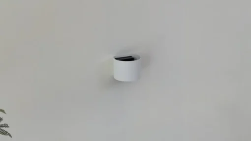 Lindby Smart LED buitenwandlamp Dara wit rond CCT RGB Tuya