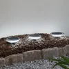 Lindby Smart LED grondspies lamp Thalas, CCT, RGB, Tuya, 3 eenheden