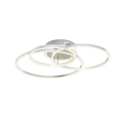 Lindby Smart LED plafondlamp Tula, afstandsbediening, Tuya CCT