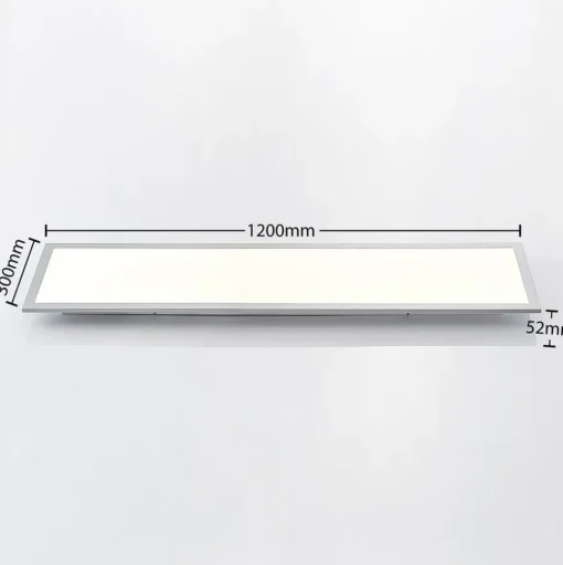 Lindby Smart LED plafondpaneel Kjetil 120 x 30 cm Tuya RGB CCT