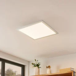 Lindby Smart LED plafondpaneel Kjetil 40 x 40 cm Tuya RGB CCT