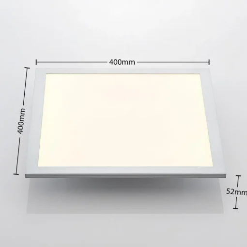 Lindby Smart LED plafondpaneel Kjetil 40 x 40 cm Tuya RGB CCT