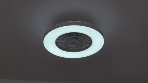 Lindby Smart LED plafondventilator Paavo, wit, stil, Tuya