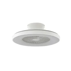 Lindby Smart LED plafondventilator Paavo, wit, stil, Tuya