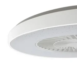Lindby Smart LED plafondventilator Paavo, wit, stil, Tuya