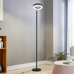 Lindby Smart LED vloerlamp Cilian, RGBW, CCT, ZigBee, Hue