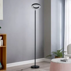 Lindby Smart LED vloerlamp Cilian, RGBW, CCT, ZigBee, Hue