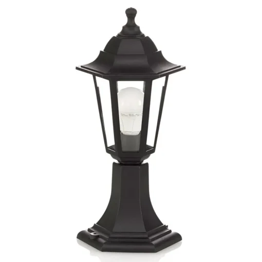 Lindby sokkellamp Nane, 42cm, lantaarn, zeewaterbestendig, E27