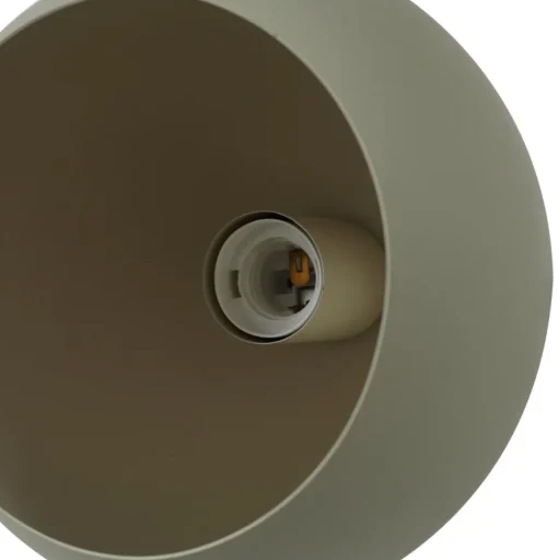 Lindby Solomia tafellamp, groen, ijzer, Ø 20 cm